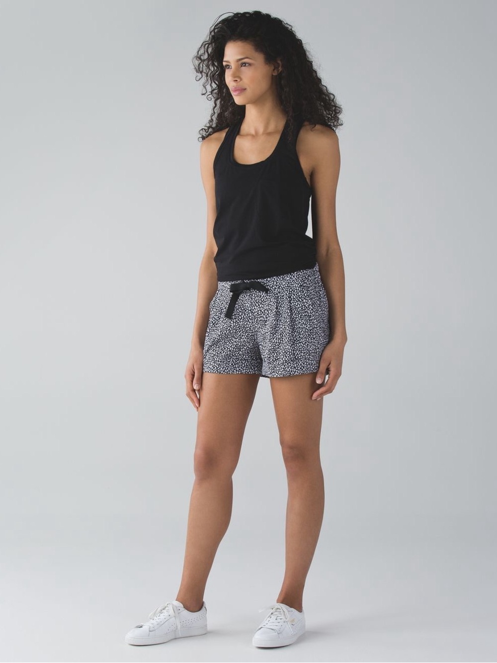 lululemon athletica Spring Break Away Black & White shorts